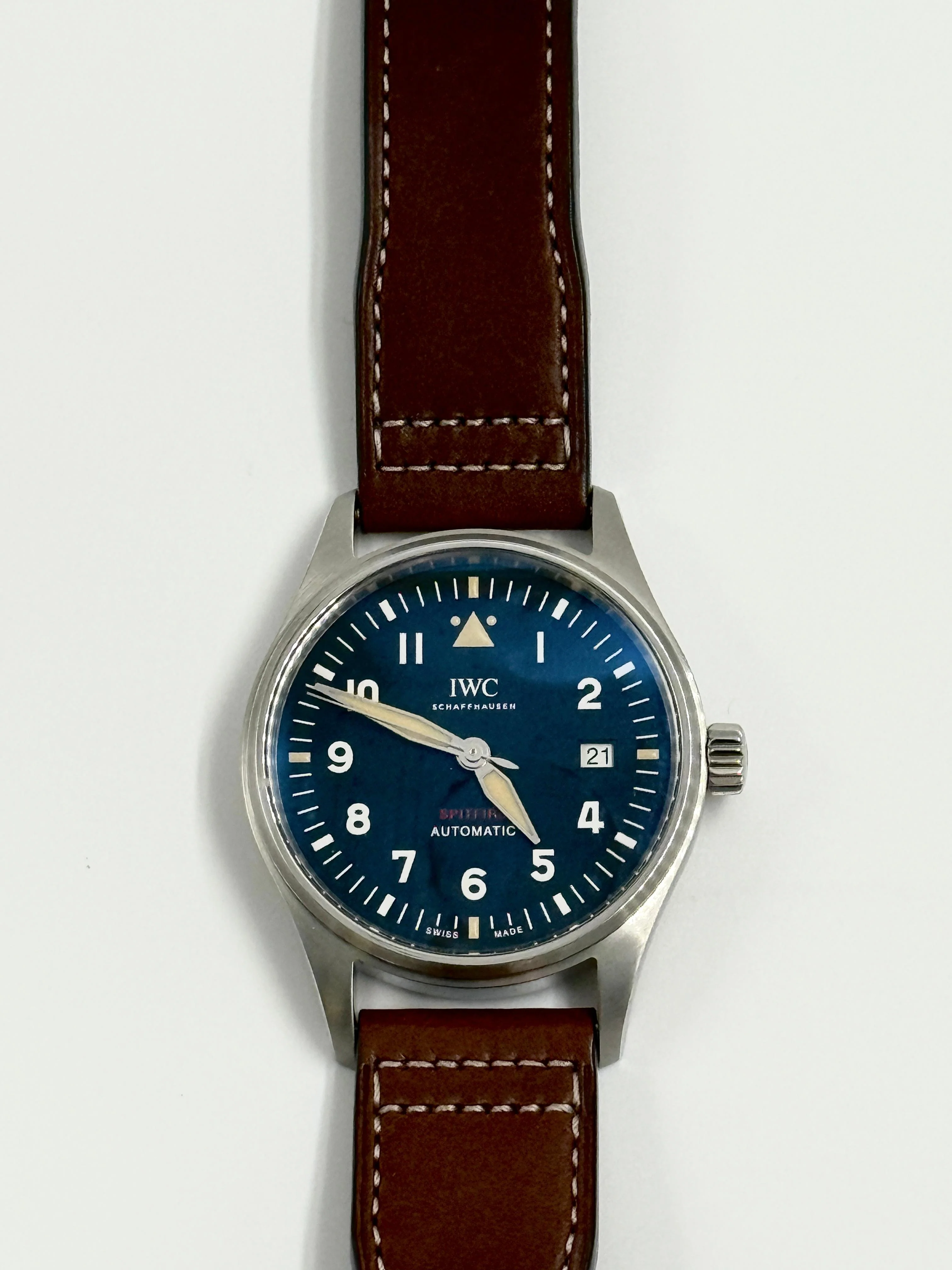 IWC Schaffhausen Pilot's Spitfire 39mm IW326803 - Image 10