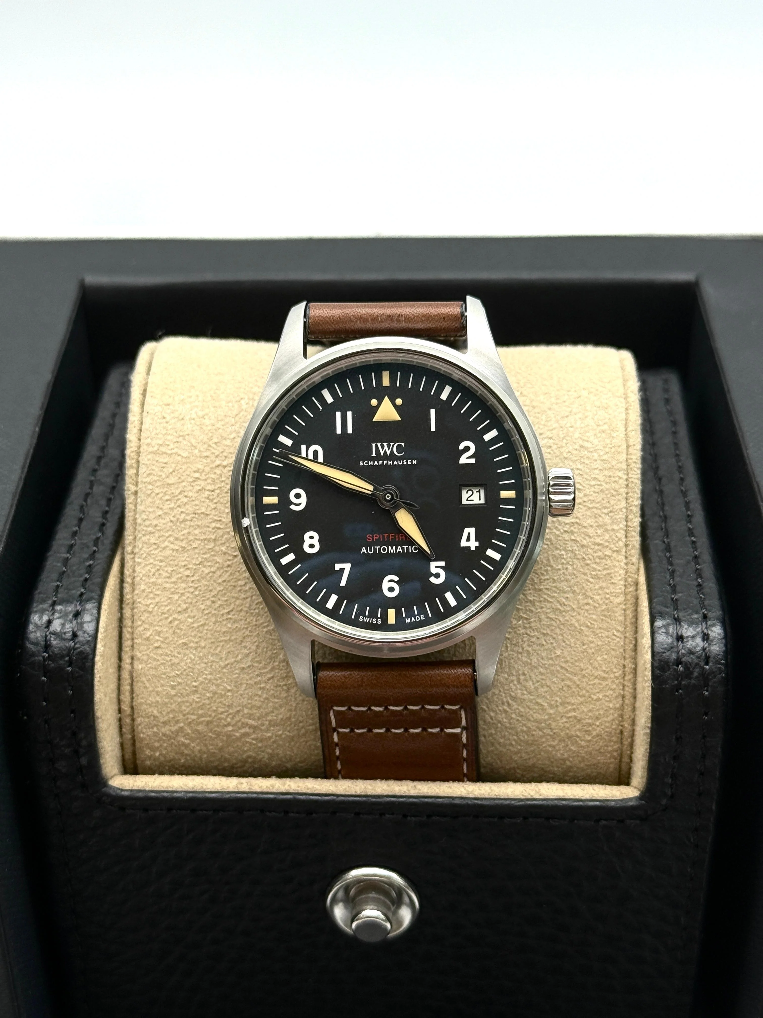 IWC Schaffhausen Pilot's Spitfire 39mm IW326803 - Image 8