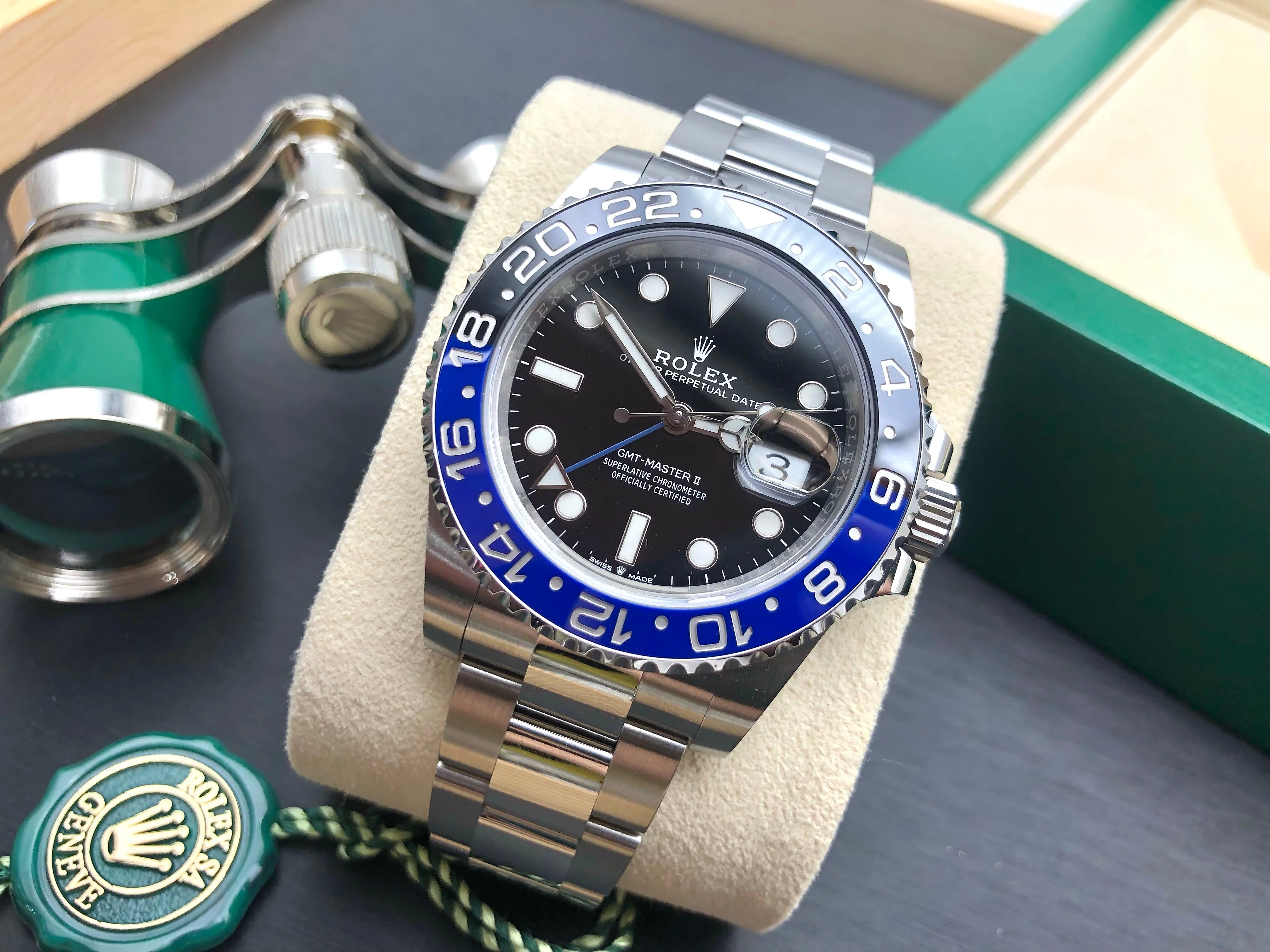 Rolex GMT-Master II 'Batman' and 'Batgirl' for Sale