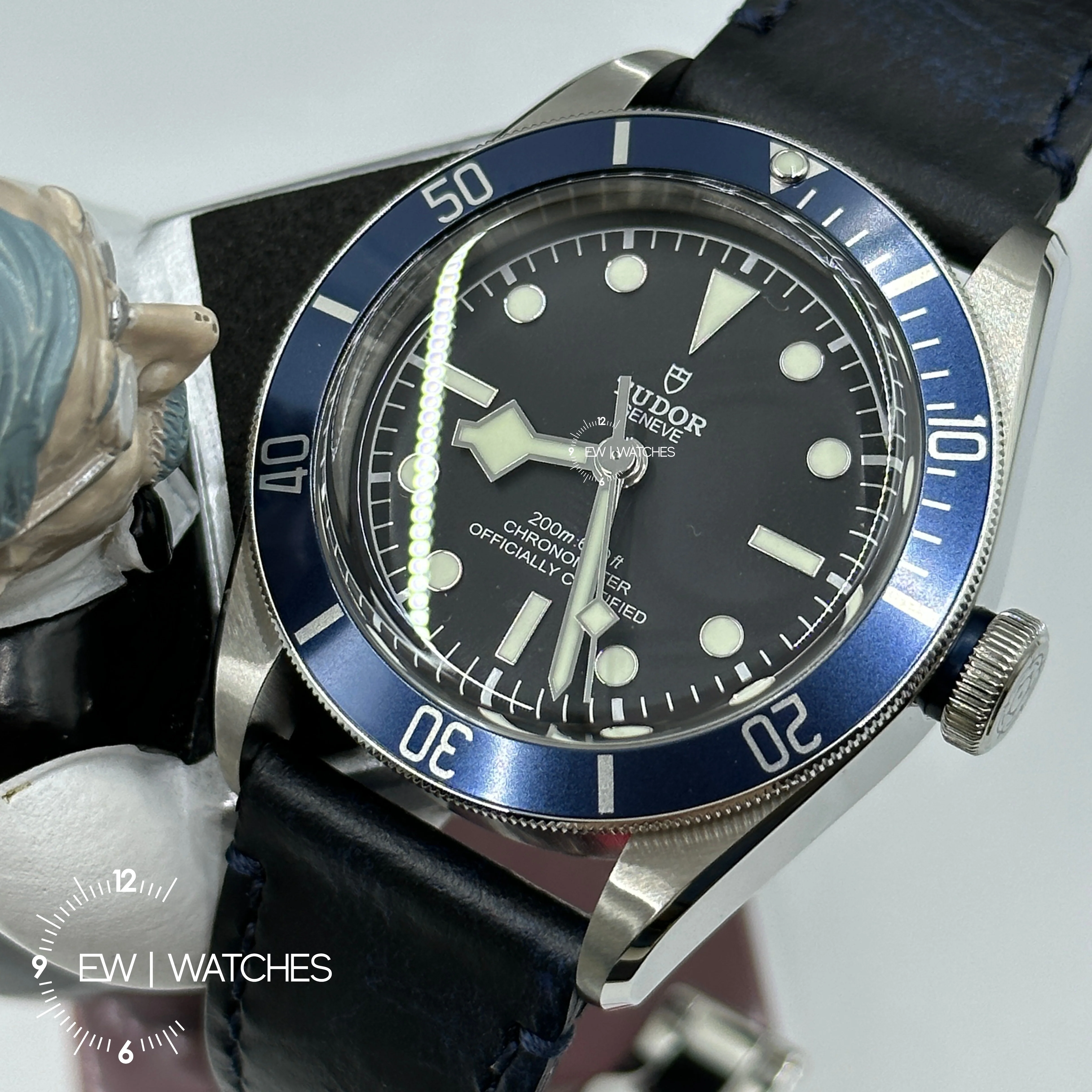 Tudor Black Bay 41mm 79230B-0007 Blue Leather 2024 - Image 11