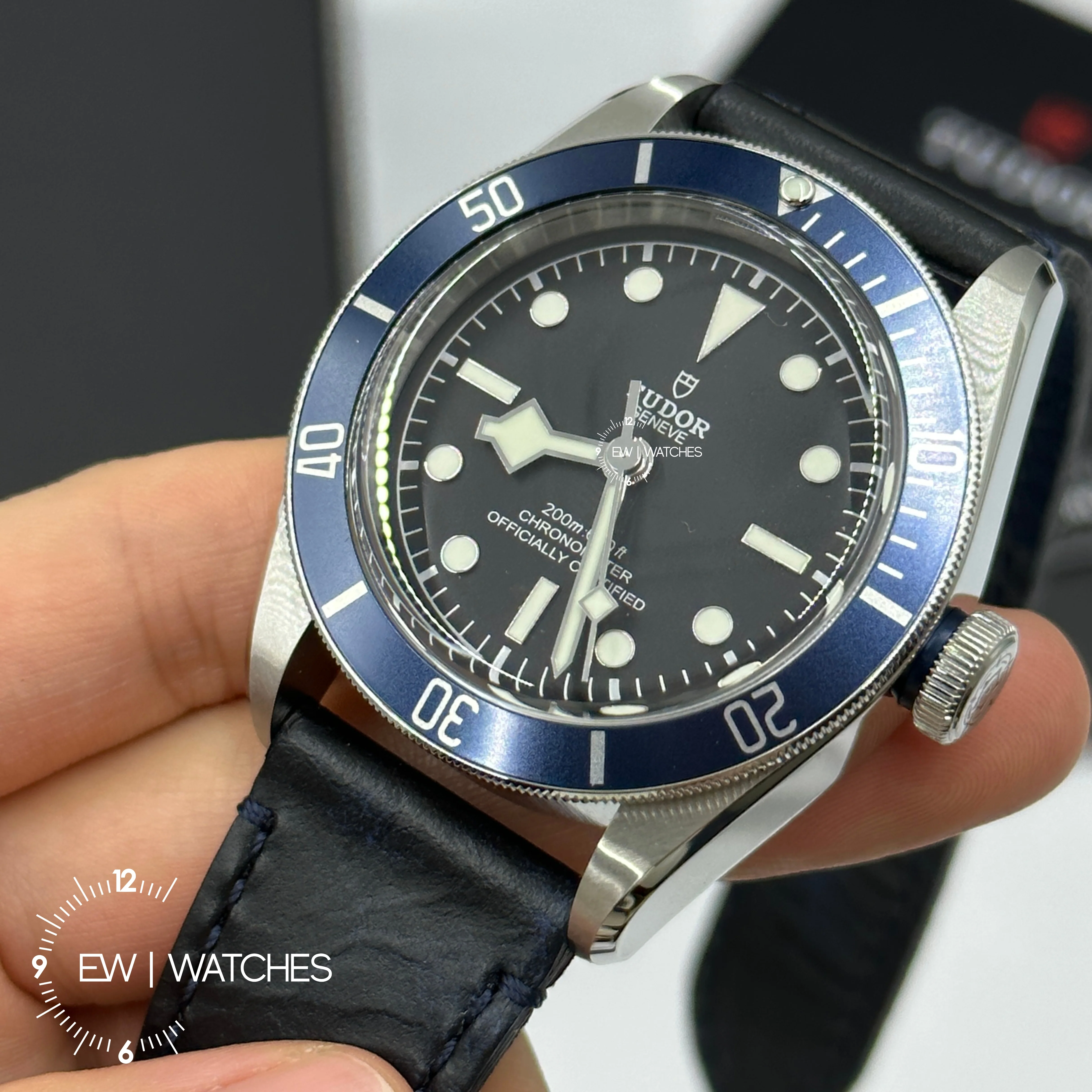 Tudor Black Bay 41mm 79230B-0007 Blue Leather 2024 - Image 13