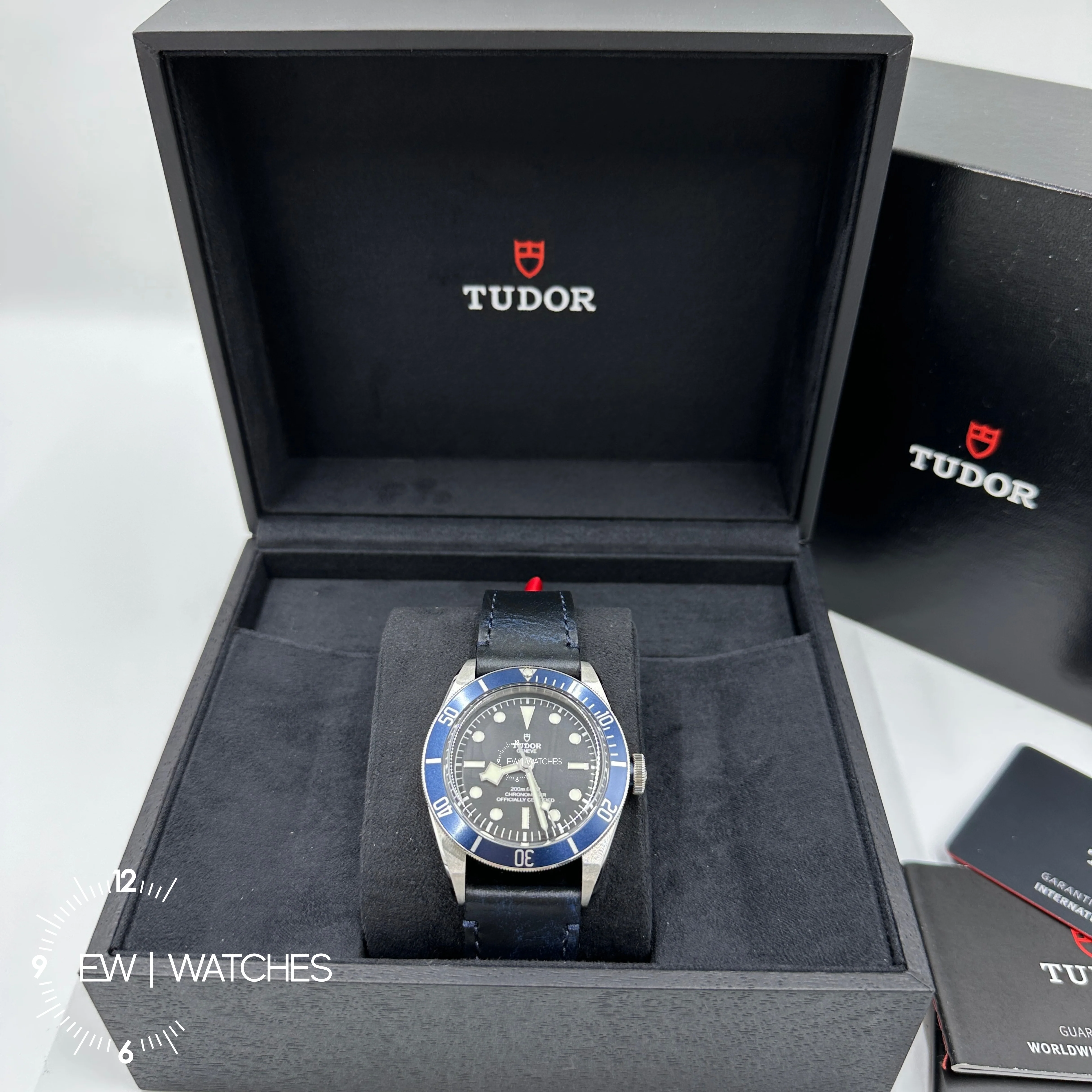 Tudor Black Bay 41mm 79230B-0007 Blue Leather 2024 - Image 3