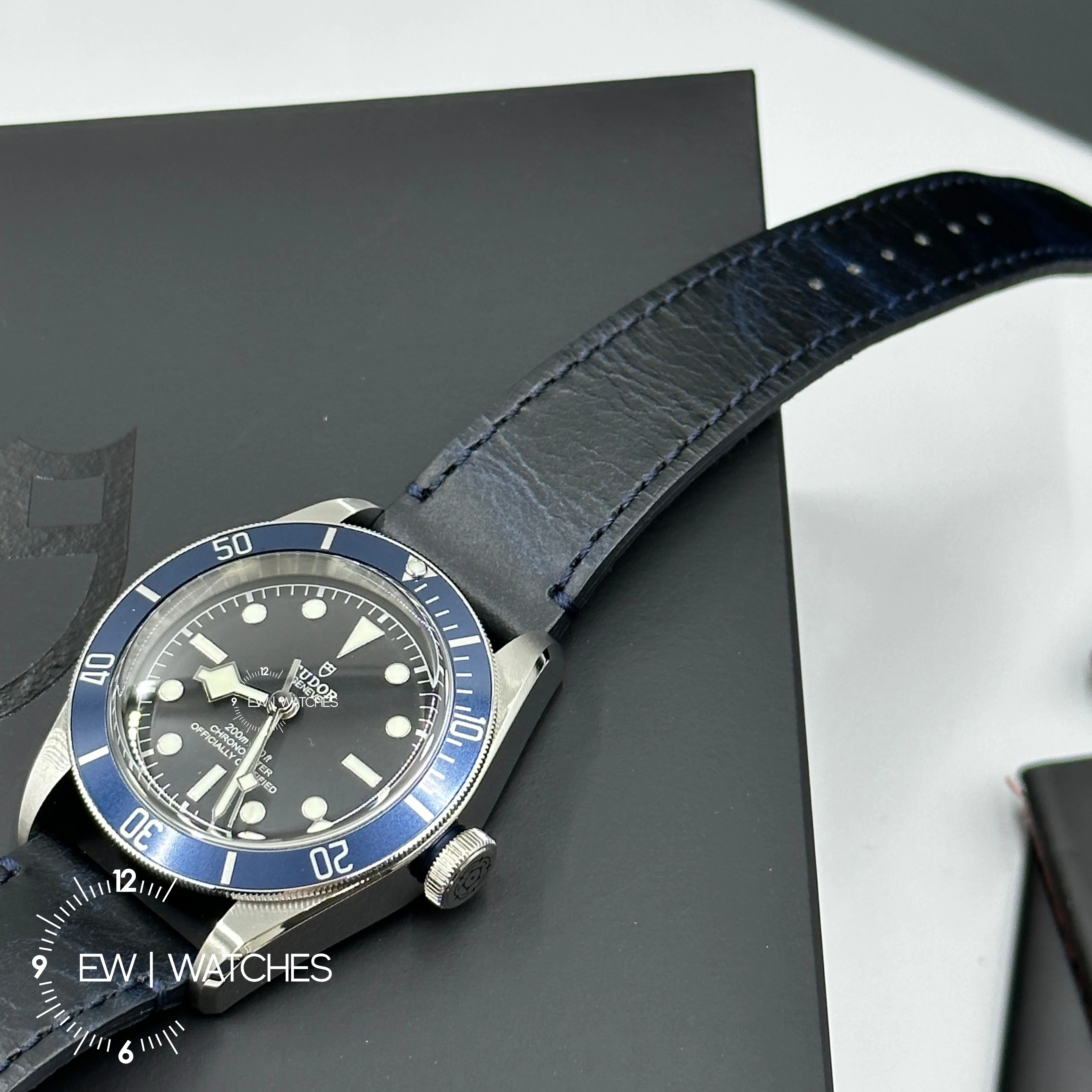 Tudor Black Bay 41mm 79230B-0007 Blue Leather 2024 - Image 7