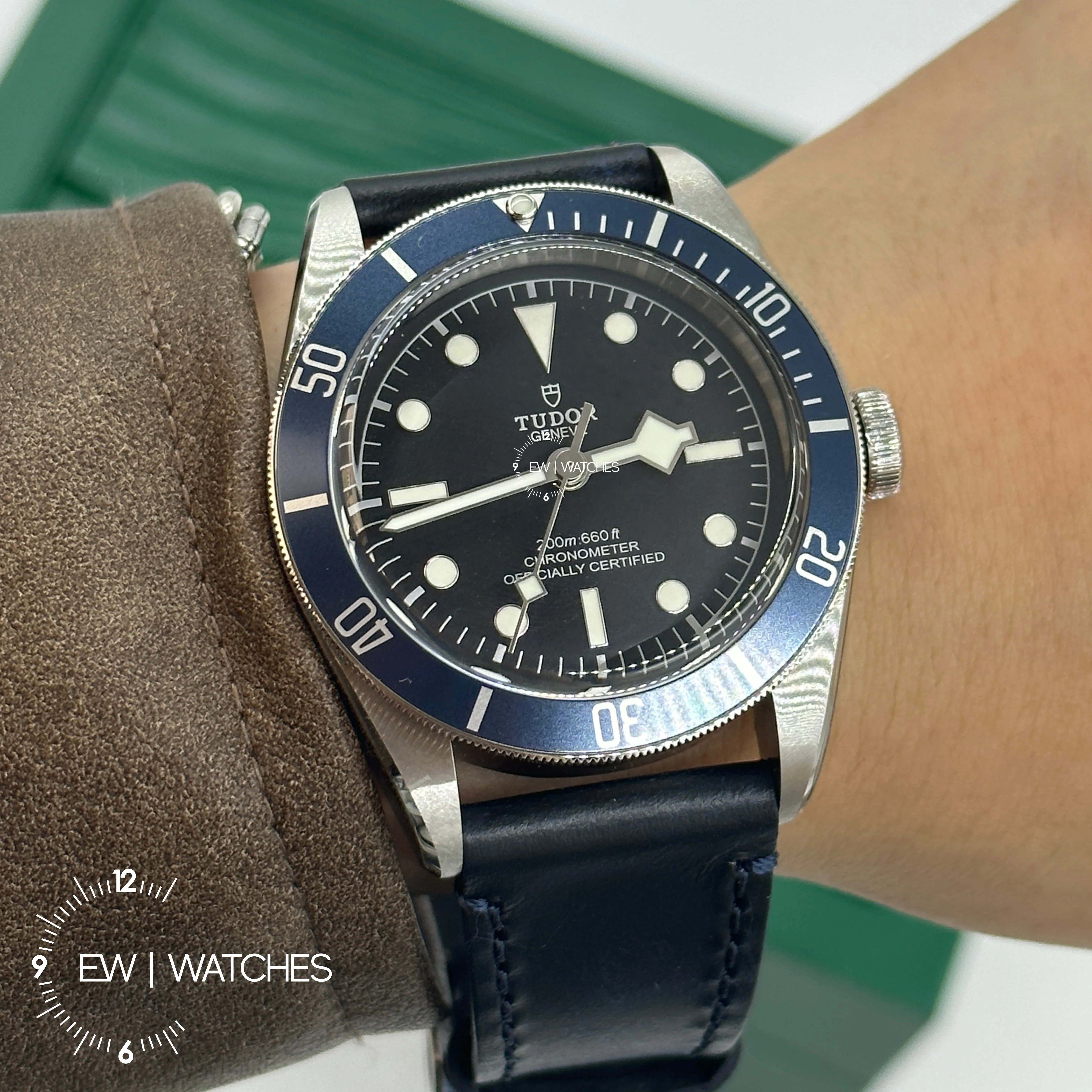 Tudor Black Bay 41mm 79230B-0007 Blue Leather 2024 - Image 9