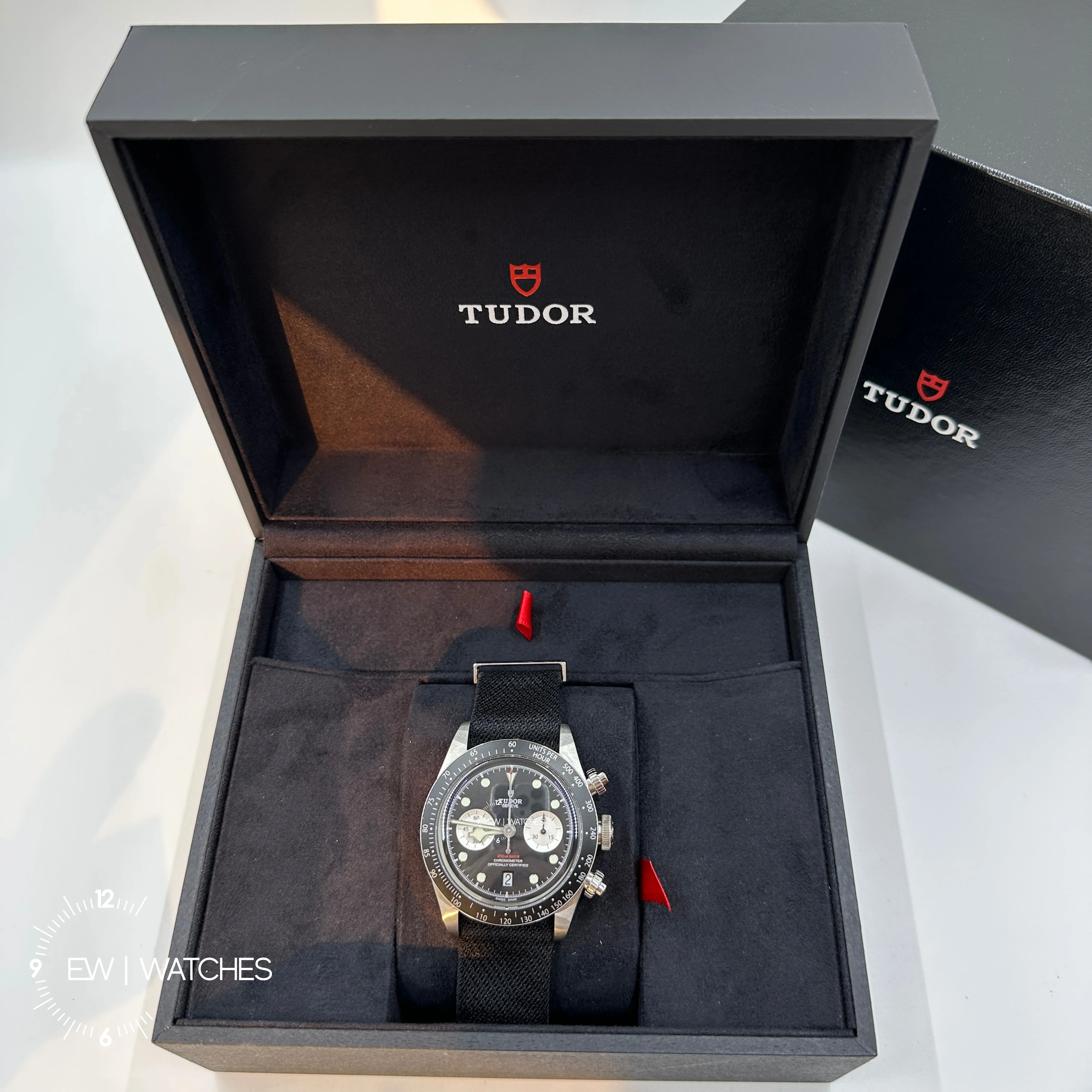 Tudor Black Bay Chrono 41mm 79360N-0007 Black Woven 2023 - Image 3