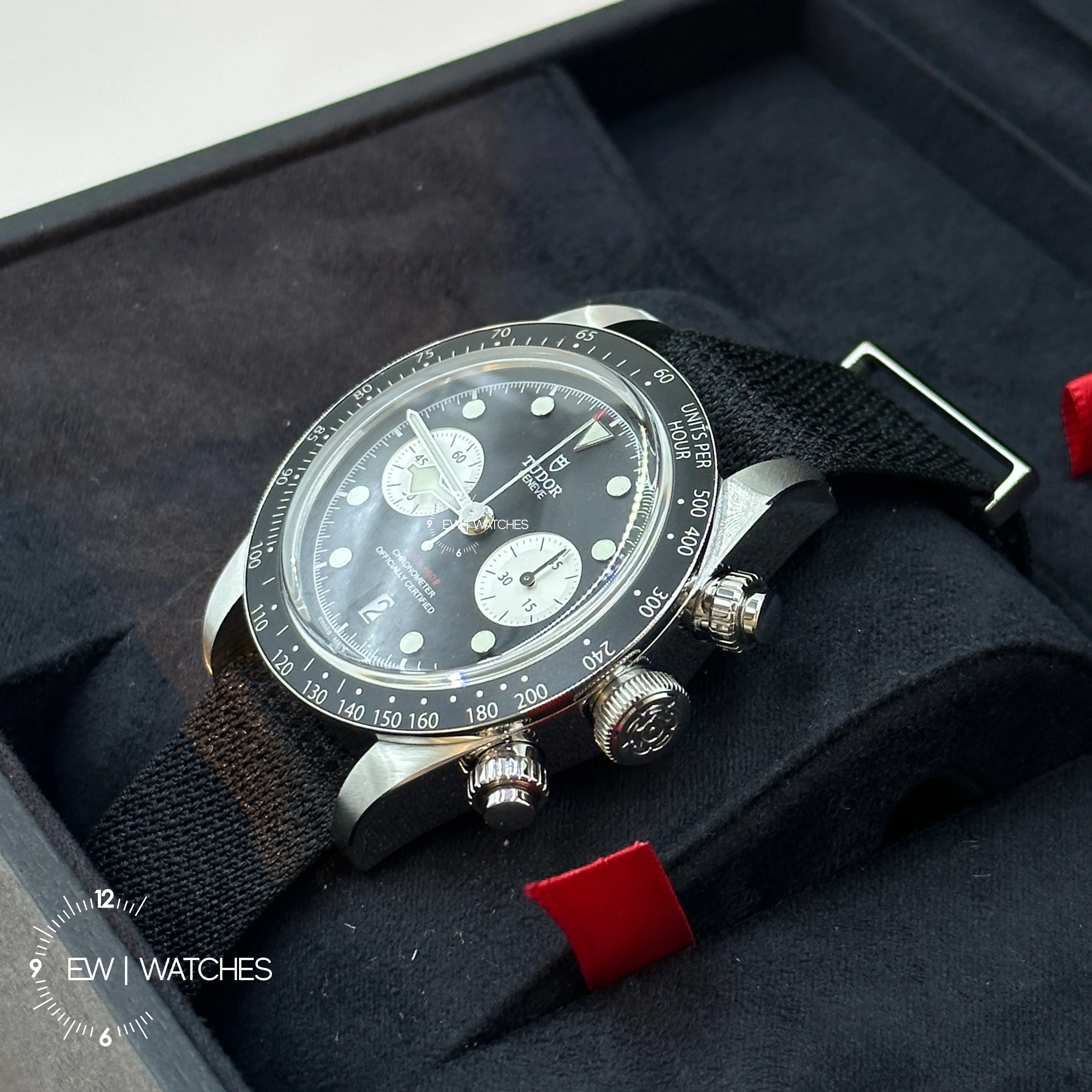 Tudor Black Bay Chrono 41mm 79360N-0007 Black Woven 2023 - Image 7