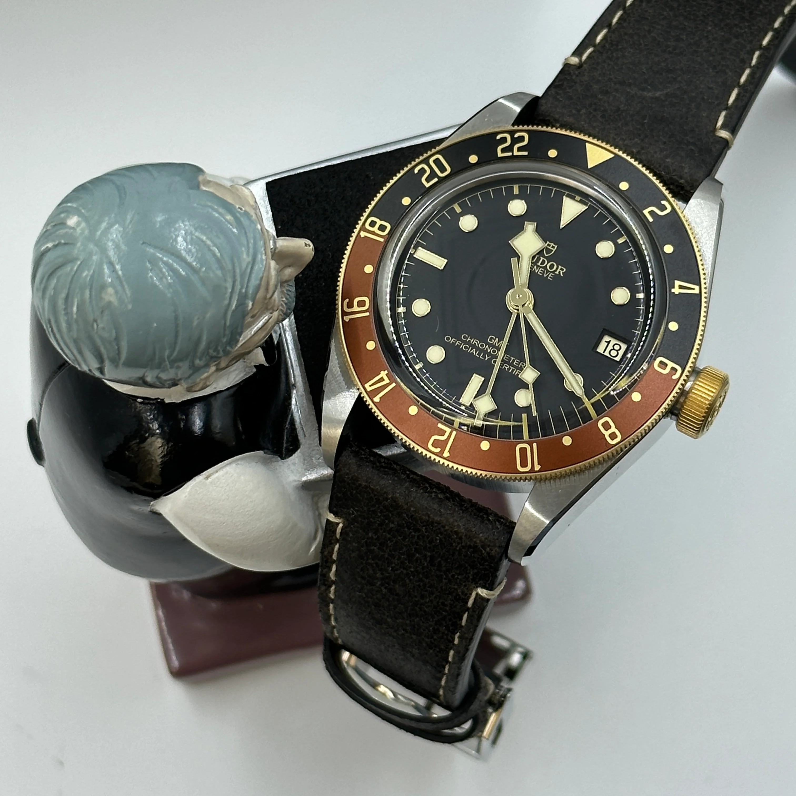 Tudor Black Bay GMT41mm 79833Mn-0003 Leather Strap 2024 - Image 17