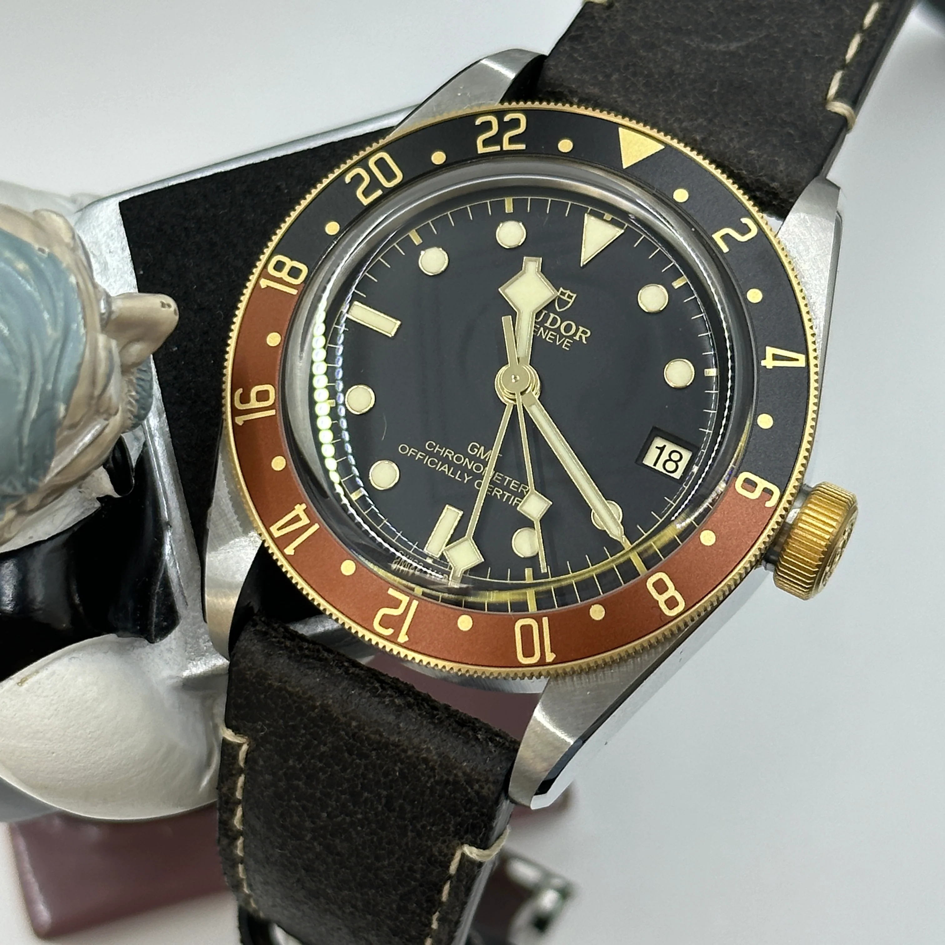 Tudor Black Bay GMT41mm 79833Mn-0003 Leather Strap 2024 - Image 18