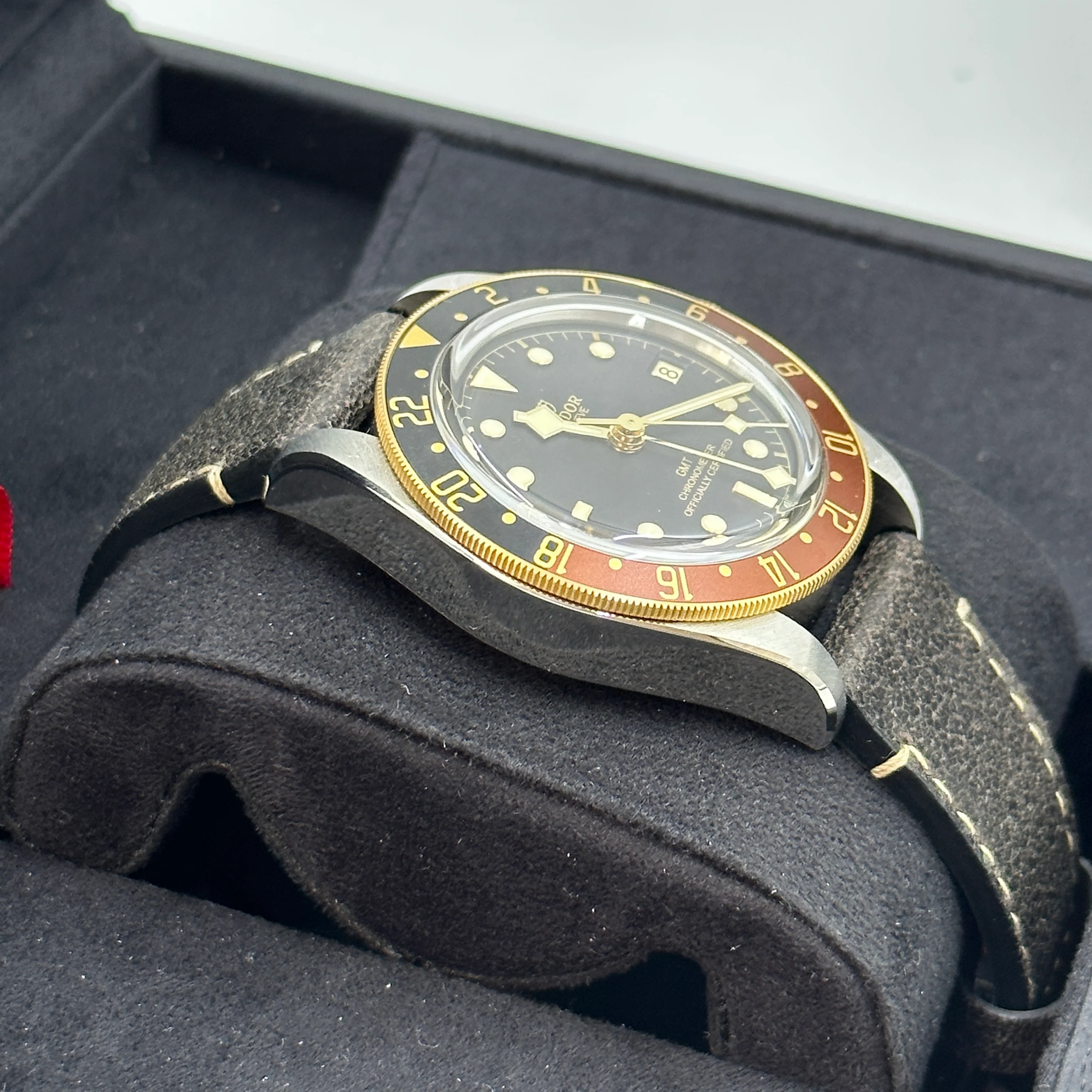 Tudor Black Bay GMT41mm 79833Mn-0003 Leather Strap 2024 - Image 7