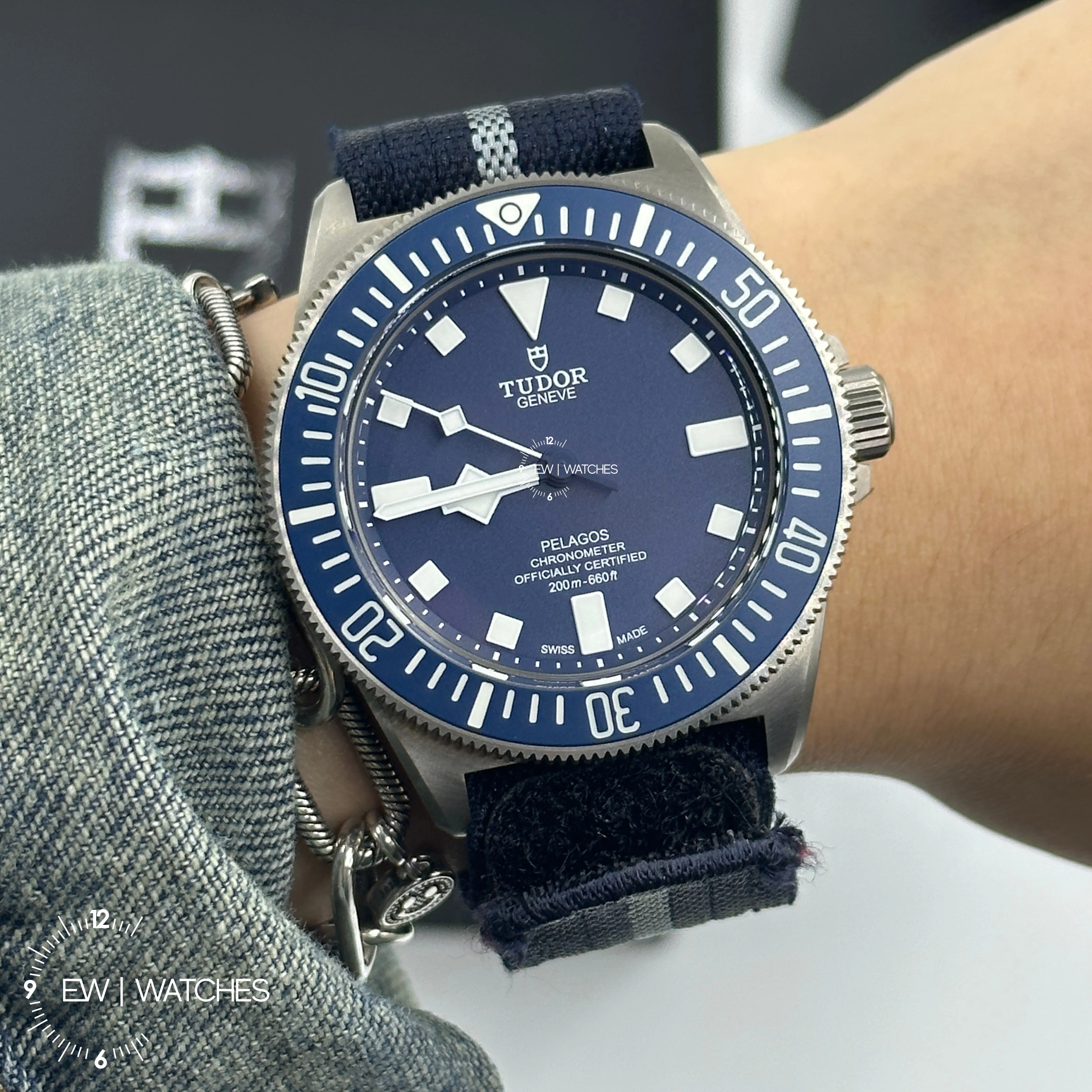 Tudor Pelagos Fxd 42mm 25707B/23-0001 Blue Fabric 2024 - Image 10