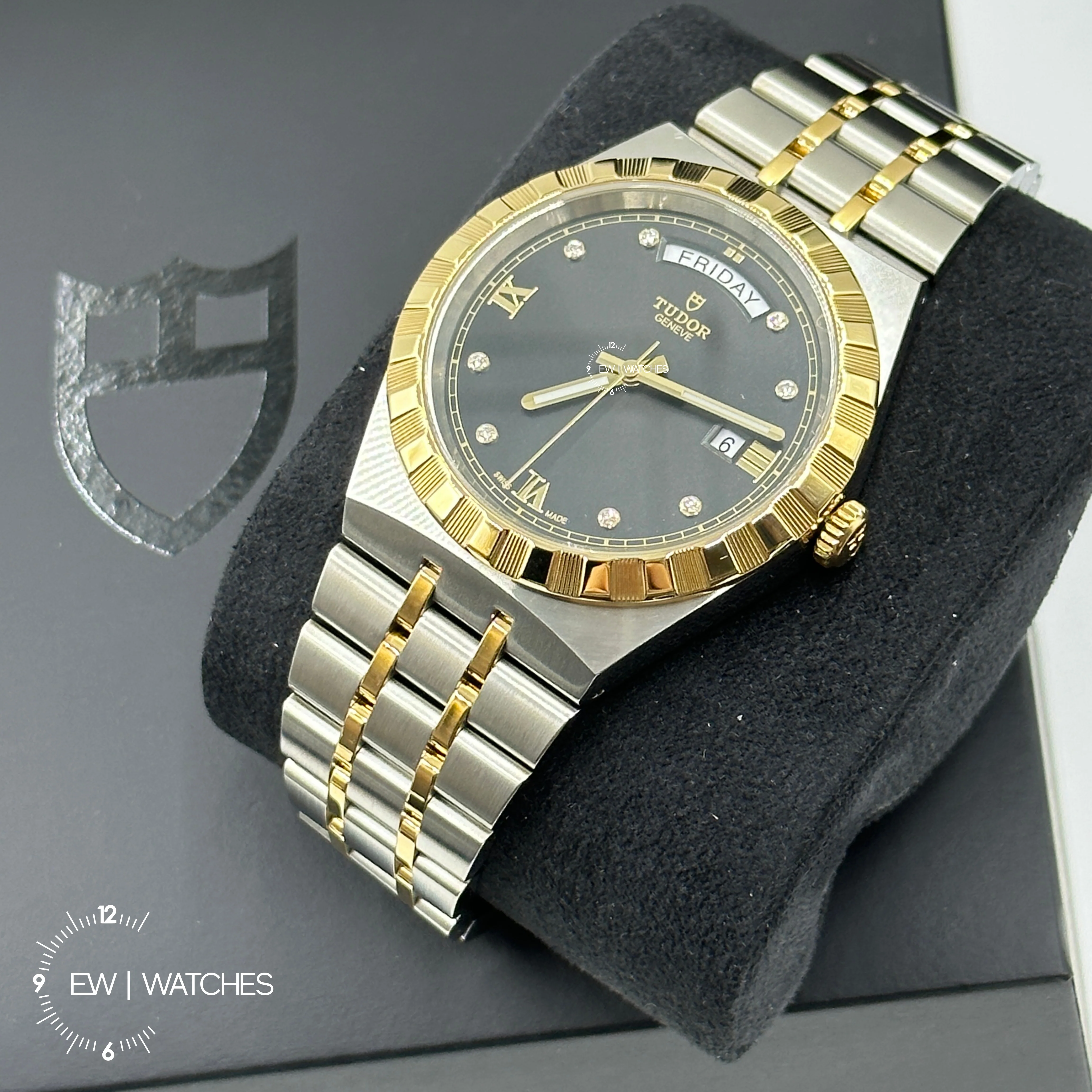Tudor Royal 41mm 28603-0005 Black Diamonds 2023 - Image 11