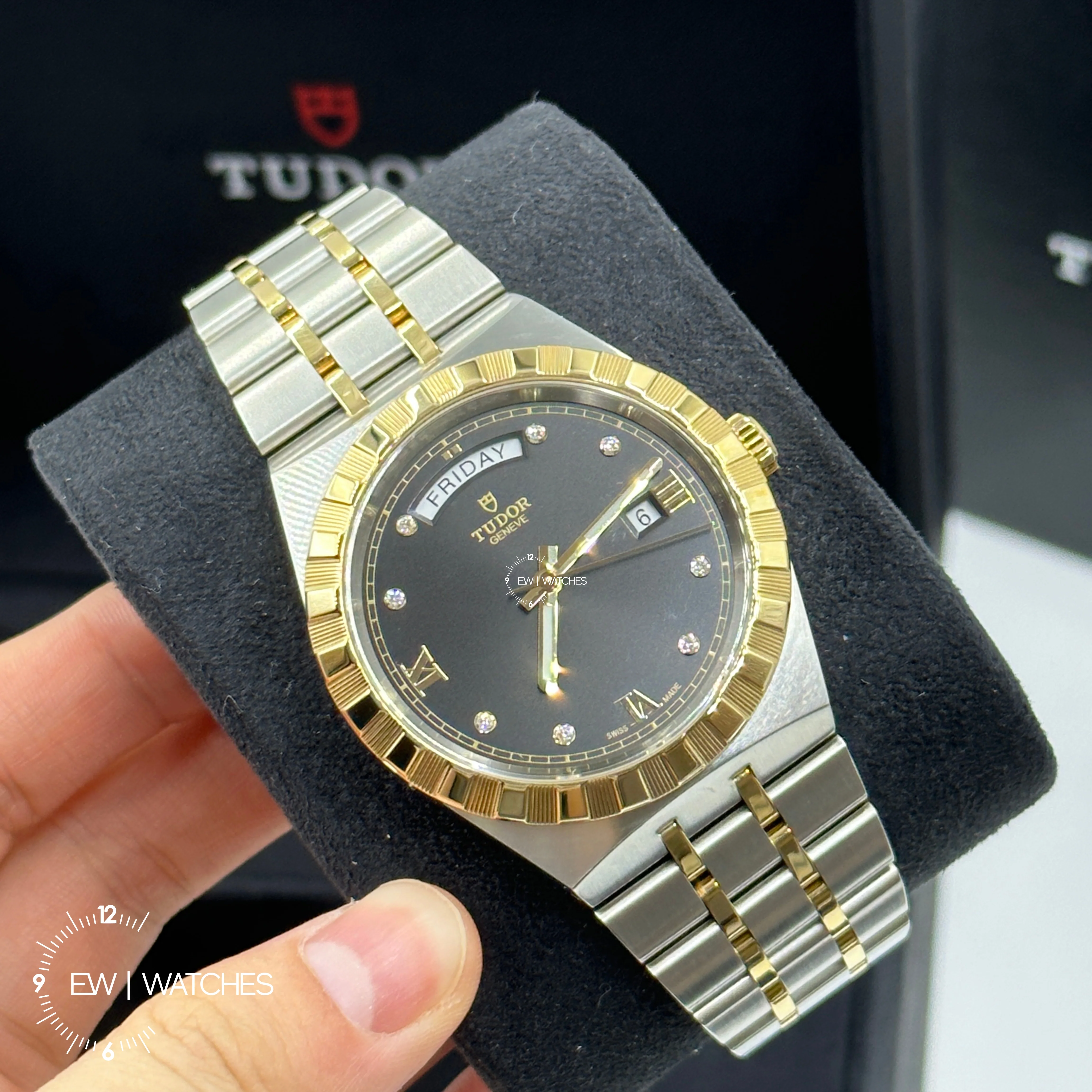 Tudor Royal 41mm 28603-0005 Black Diamonds 2023 - Image 4