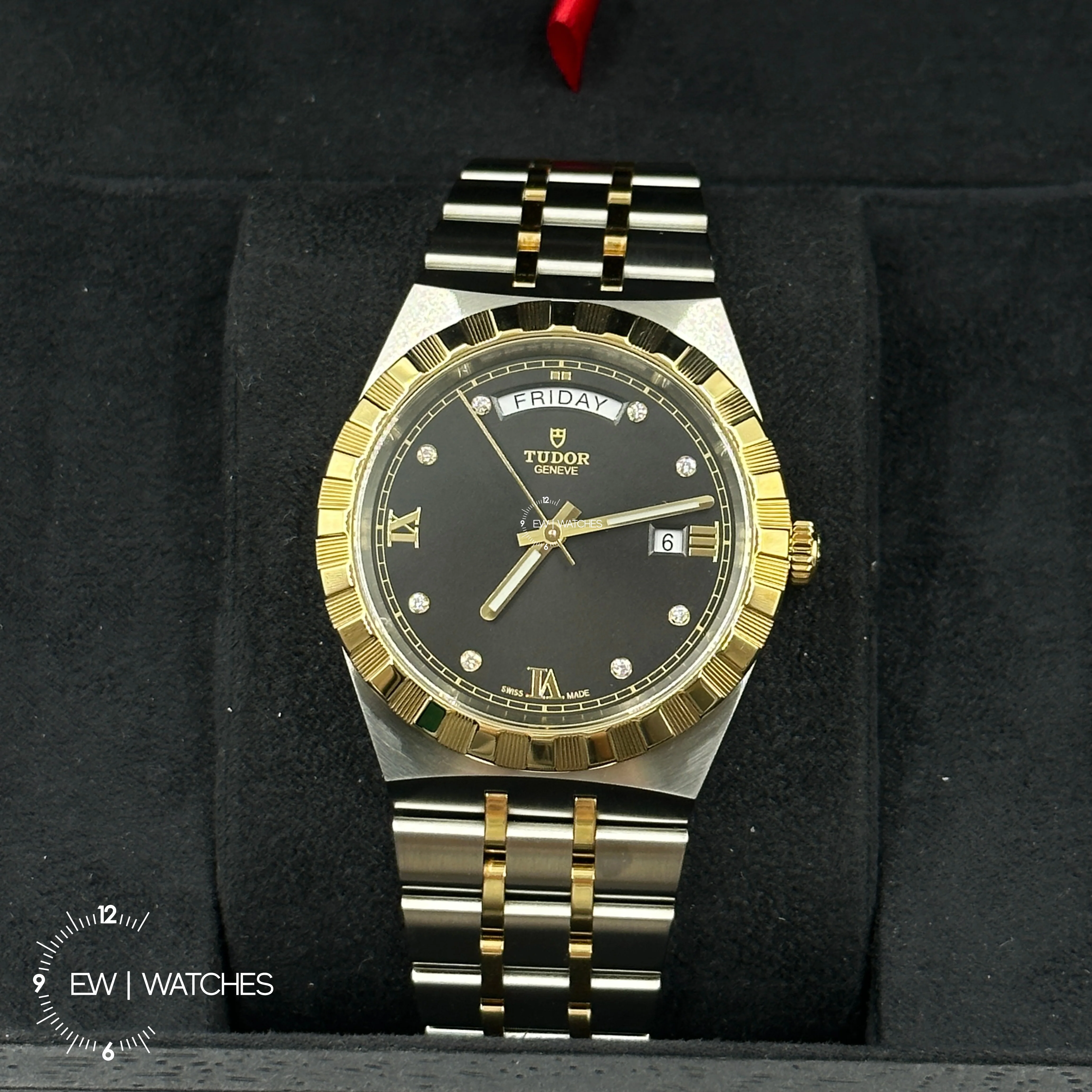 Tudor Royal 41mm 28603-0005 Black Diamonds 2023 - Image 5
